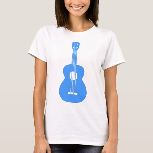 Ukulele - Baby Blue T-Shirt (Vorderseite)