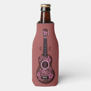 Ukulele benutzerdefinierte Monogramm-Flasche coole Flaschenkühler