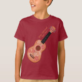 Ukulele benutzerdefinierte Text-Shirts & Jacken (Vorderseite)