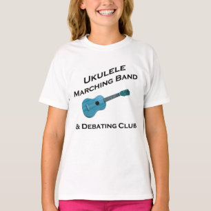 Ukulele-Blaskapelle u. debattieren Verein T-Shirt