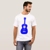 Ukulele - Blau T-Shirt (Vorne ganz)