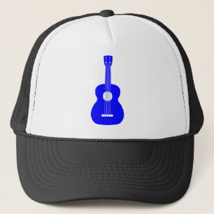 Ukulele - Blau Truckerkappe