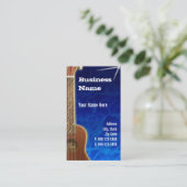 ukulele.blue ~ Visitenkarte (Stehend Vorderseite)