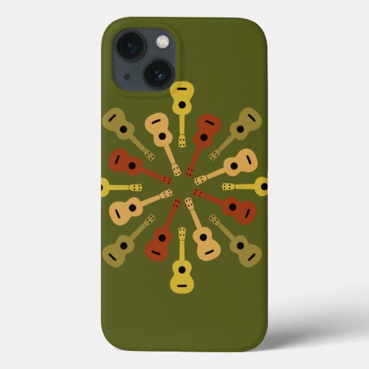 UKULELE CaseSavvy-Hüllen Case-Mate iPhone Hülle (Rückseite)