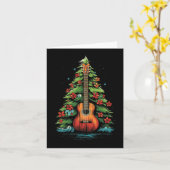Ukulele Christmas Music Graphic T-Shirts for Men W Karte (Gelbe Blume)