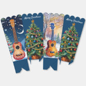Ukulele Christmas Tree Popcorn Geschenkschachtel (Ungeklappt)