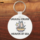 Ukulele Cruise Schlüsselanhänger (Vorderseite)