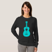 Ukulele - Cyan T-Shirt (Vorne ganz)