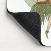 Ukulele-Dame #1-Mauspad Mousepad (Ecke)