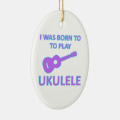 Ukulele Designs Keramik Ornament (Rechts)