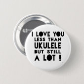 Ukulele-Entwürfe Button (Vorne & Hinten)