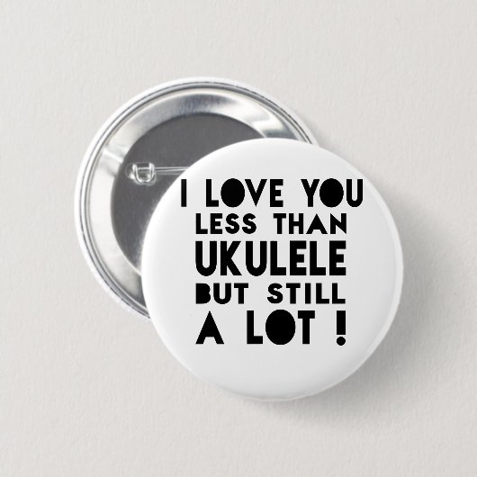Ukulele-Entwürfe Button (Vorne & Hinten)