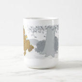 Ukulele-Förster "Bären singen im Holz?" Tasse (Mittel)