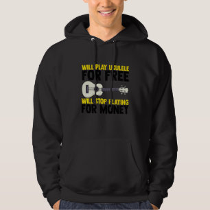 Ukulele Gitarrenmusik Musiker Gitarrist Für Musik Hoodie