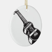 Ukulele Hawaian Instrument-niedliche einzigartige Keramik Ornament (Rechts)
