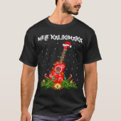 Ukulele Hawaiian Mele Kalikimaka Ukulele Guitar Ch T-Shirt (Vorderseite)