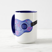 Ukulele individuelle Name Tasse (Vorderseite Links)
