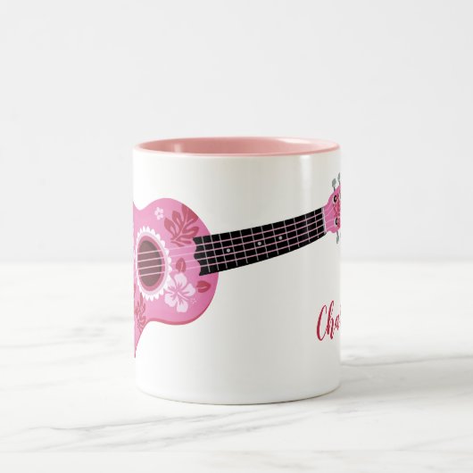 Ukulele individuelle Name Tasse (Mittel)