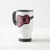 Ukulele individuelle Name Tasse (Vorderseite Links)