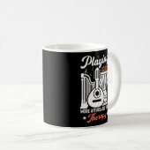 Ukulele is Therapy Player Music spielen Kaffeetasse (VorderseiteRechts)