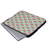 Ukulele Island Music Laptopschutzhülle (Vorne Knopf)