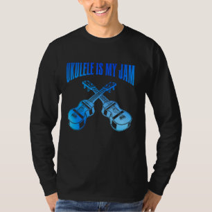 Ukulele ist mein Jam Spieler Gitarrist Ukelele T-Shirt