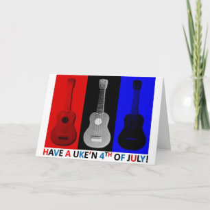 Ukulele Juli 4. Karte