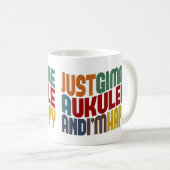 Ukulele Kaffeetasse (VorderseiteRechts)