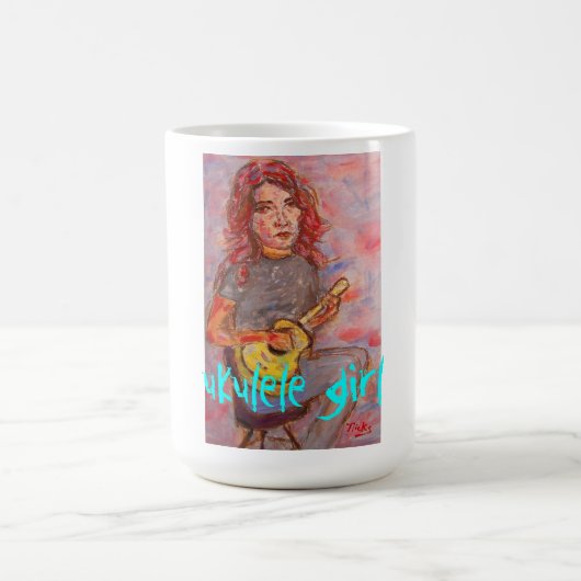 Ukulele Kaffeetasse (Mittel)