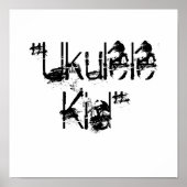 "Ukulele Kid" Poster (Vorne)