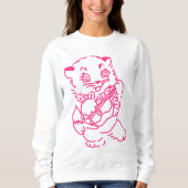 Ukulele Kitten Sweatshirt (Vorderseite)