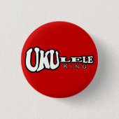 Ukulele-König Small Button (Vorderseite)