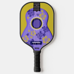 Ukulele kundenmonogramm pickleball schläger