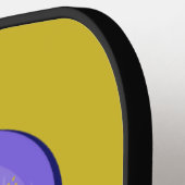 Ukulele kundenmonogramm pickleball schläger (Linke Seite)
