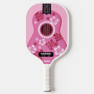 Ukulele kundenmonogramm pickleball schläger