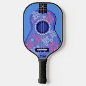 Ukulele kundenmonogramm pickleball schläger (Rückseite)