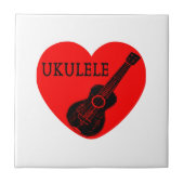 Ukulele Liebe Fliese (Vorderseite)