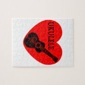 Ukulele Liebe Puzzle (Horizontal)