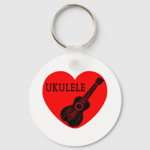 Ukulele Love Schlüsselanhänger