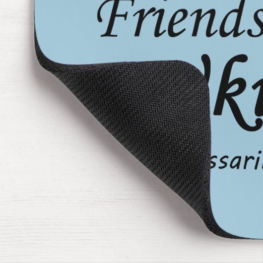 Ukulele macht mich glücklich mousepad (Ecke)