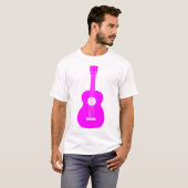Ukulele - Magenta T-Shirt (Vorne ganz)