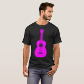 Ukulele - Magenta T-Shirt (Vorne ganz)