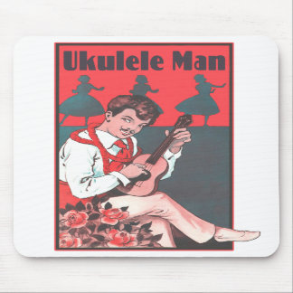 Ukulele-Mann-Mauspad Mousepad