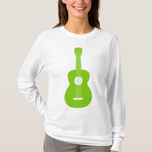 Ukulele - Martian Green T-Shirt (Vorderseite)