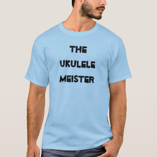 Ukulele Meister Musikinstrument mit Saiten T-Shirt