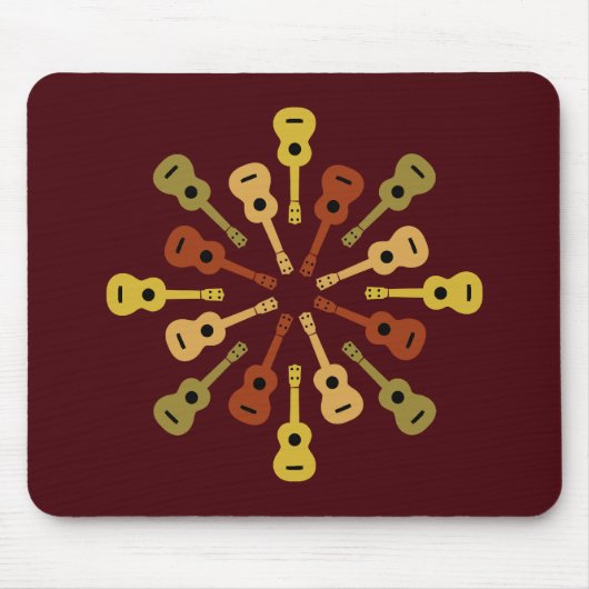 Ukulele mousepad (Vorne)