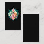 Ukulele Musik Hawaii Tropischer Urlaub Aloha Visitenkarte (Vorne/Hinten)