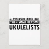 Ukulele-Musikdesigns Postkarte (Vorderseite)