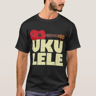 Ukulele Musikinstrument T-Shirt