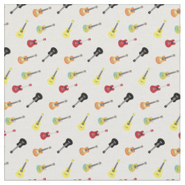 Ukulele-Muster-einfaches u. niedliches Musical Stoff